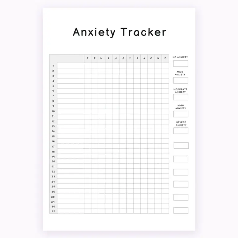 Daily Anxiety Tracker