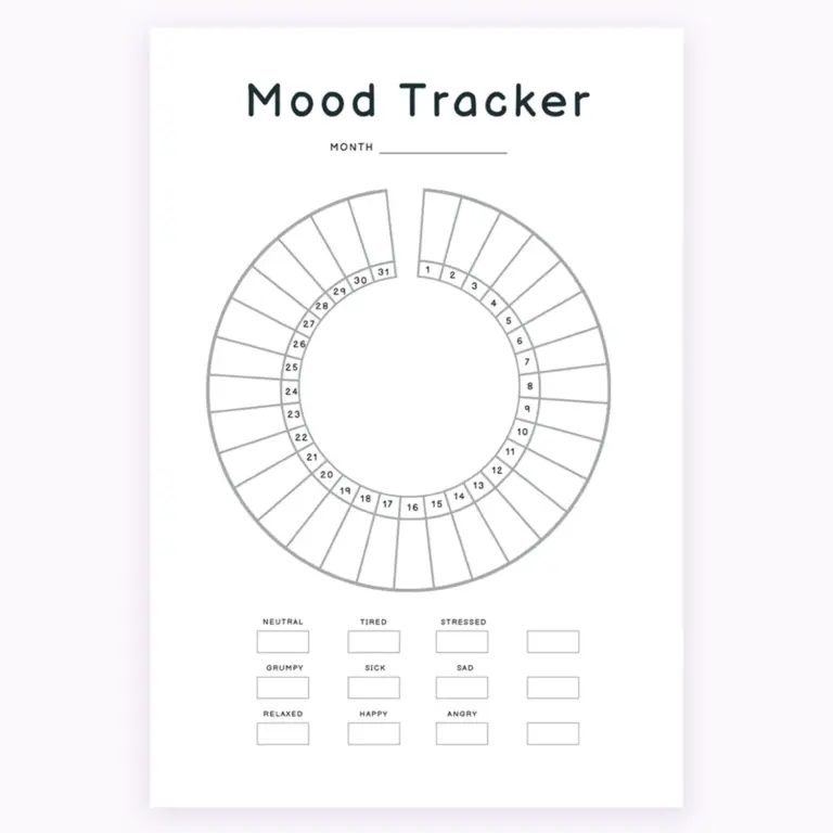 Monthly Mood Tracker