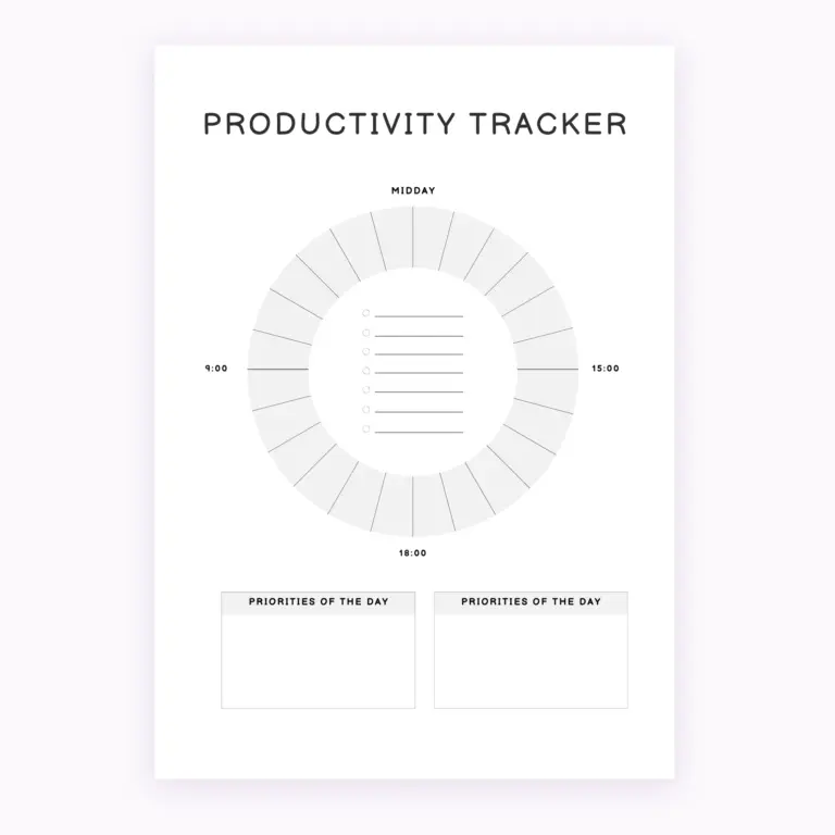 Daily Productivity Tracker
