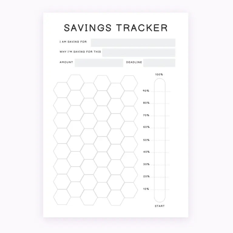 Honeycomb Savings Tracker