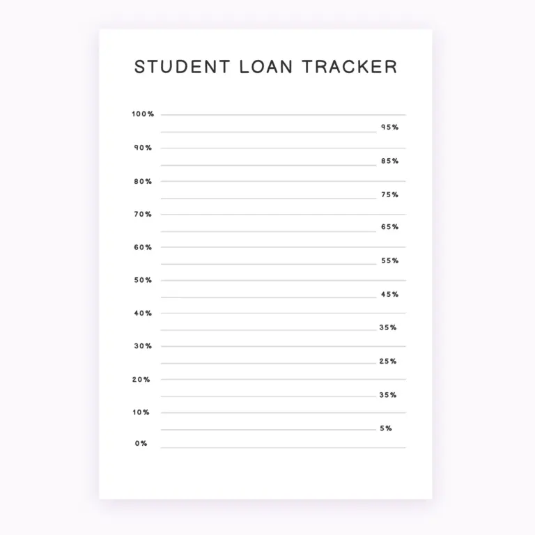 Student Loan Debt Tracker